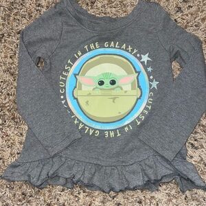 2T toddler girl star wars shirt